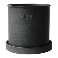 Set de 2 macetas Plant pot small, Black