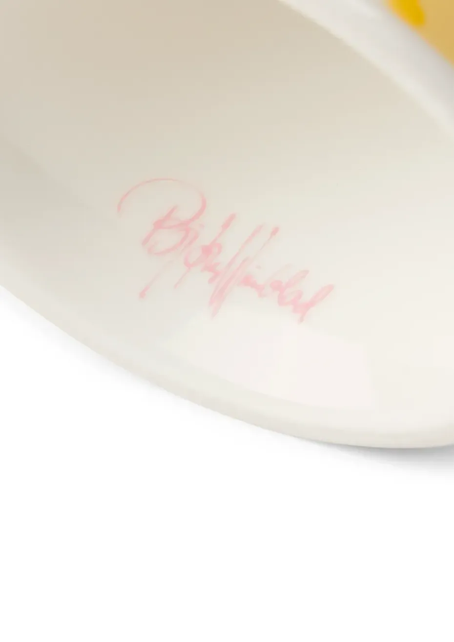 Set de 2 portavelas Eva Ø6,5 cm, Amarillo-lavanda