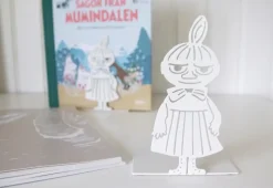 Set de 2 soportes para libros Little My, Blanco