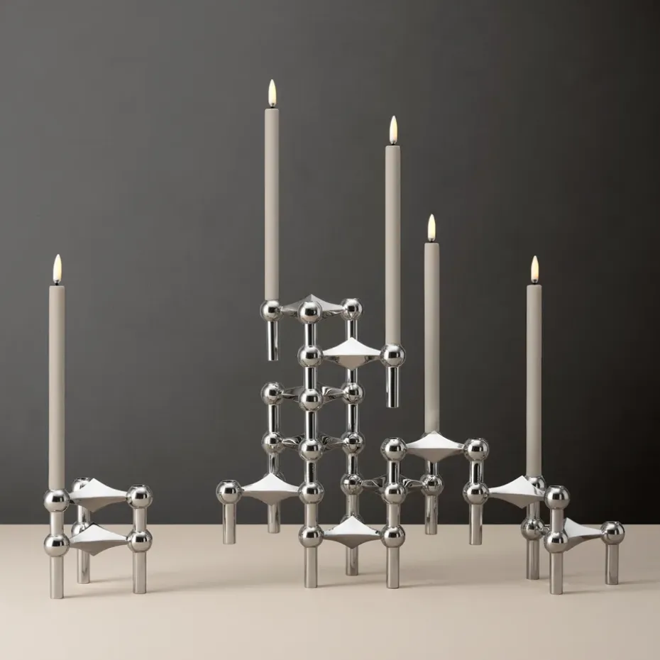 Set de 2 Velas LED STOFF Uyuni Lighting, arena