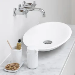 Set de accesorios para el baño ReNew Brabantia, blanco