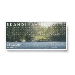 Set de velas perfumadas ESCAPE mini 3 piezas, 65 g