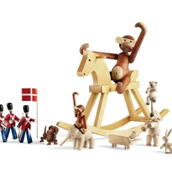 Soldado con tambor Kay Bojesen, rojo-azul