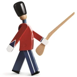 Soldado de madera, rojo-azul