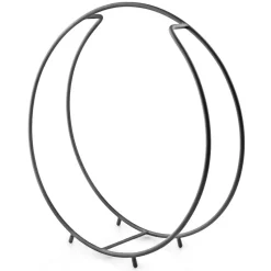 Soporte para leña FireGlobe, negro