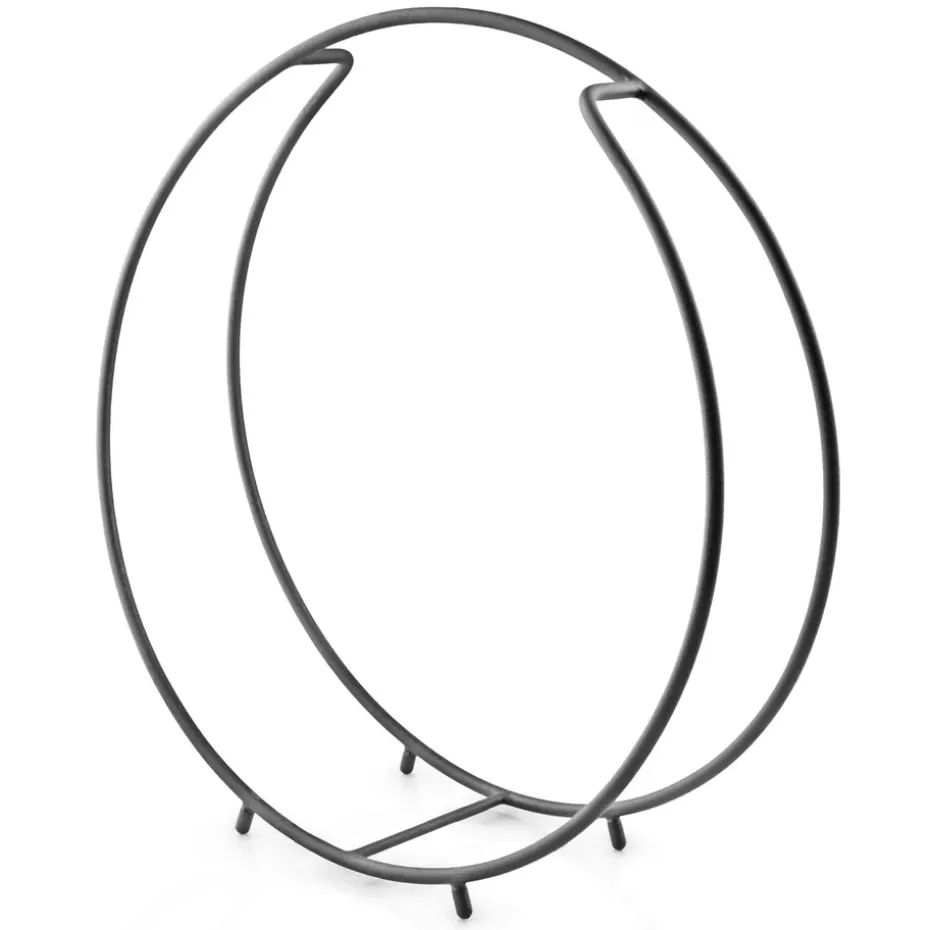 Soporte para leña FireGlobe, negro