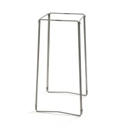 Soporte para portavelas Stumpastaken, plata