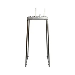 Soporte para portavelas Stumpastaken, plata