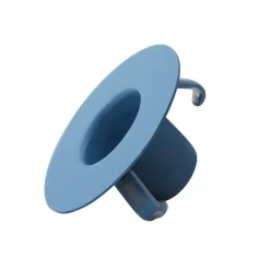 Soporte para velas para jarrón y taza espresso Design Letters, azul