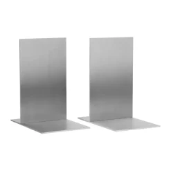 Soportes para libros Lager, 2-pack, Aluminium