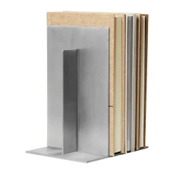 Soportes para libros Lager, 2-pack, Aluminium