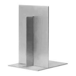 Soportes para libros Lager, 2-pack, Aluminium