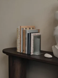 Soportes para libros Lager, 2-pack, Aluminium