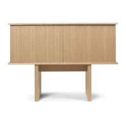 Stilt sideboard single 72,5x100 cm, Natural oak
