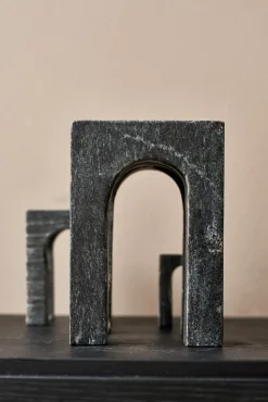 Sujetalibros Arkis 3 piezas, negro