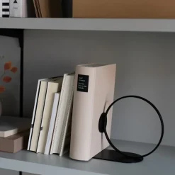 Sujetalibros Book Ring 15 cm, negro