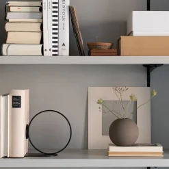 Sujetalibros Book Ring 15 cm, negro