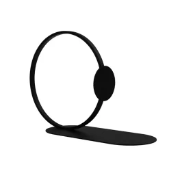 Sujetalibros Book Ring 10 cm, negro