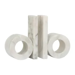 Sujetalibros Orlin 2-pack, Mármol