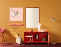 Tablero de notas Montana noticeboard 69,6x69,6 cm, Ruby