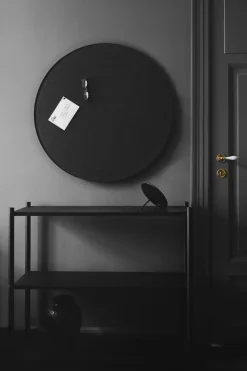 Tablero de notas Retell pinboard Ø80 cm, negro