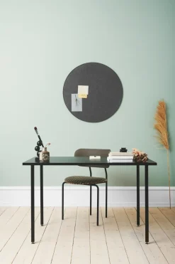 Tablero de notas Retell pinboard Ø80 cm, negro