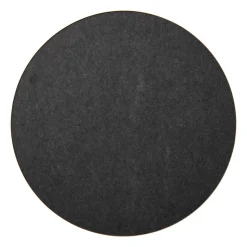 Tablero de notas Retell pinboard Ø80 cm, negro-latón