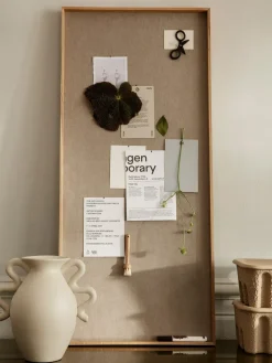 Tablero de notas Scenery 45x100 cm, Natural Oak