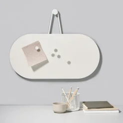 Tablón A-Bulletin Board, Black, incluido imanes