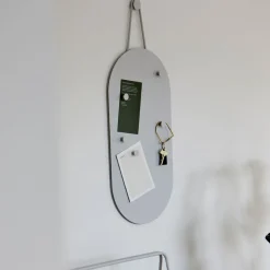 Tablón A-Bulletin Board, Black, incluido imanes