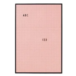 Tablón de letras A2 Design Letters, rosa