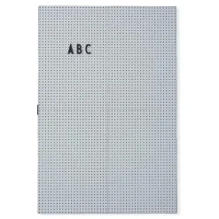 Tablón de letras Design Letters A3, gris claro
