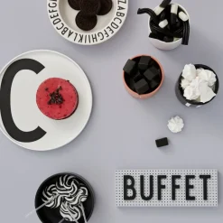 Tablón de letras Design Letters pequeño, gris