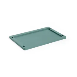 Tapa pequeña Colour Crate plastic, Dark green