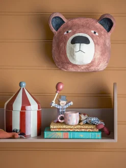 Tarro con tapa Cimmi, Rojo