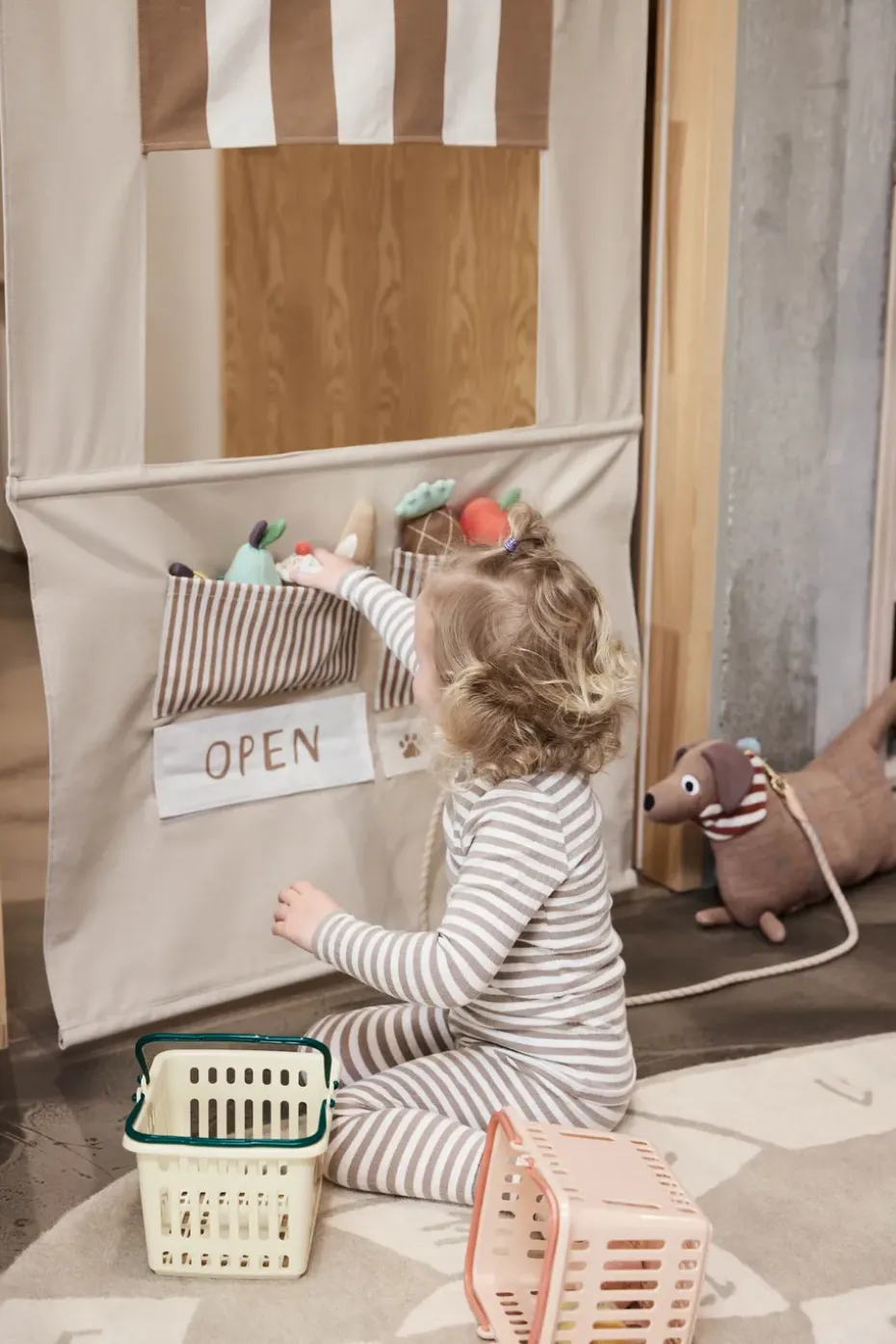 Tienda Yummi mini 78x190 cm, Multi