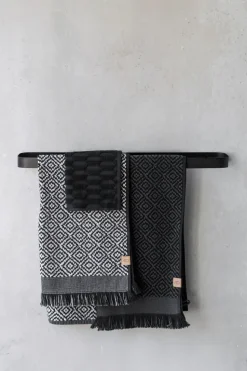 Toallero Carry 52 cm, Negro