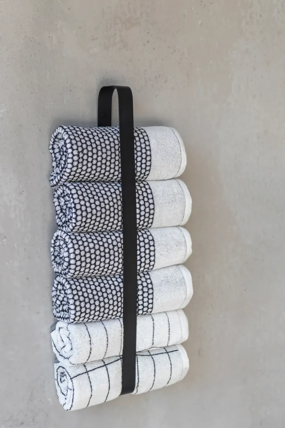 Toallero Carry 52 cm, Negro