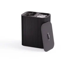 Tota Luxe cesta de ropa 90 L, Black