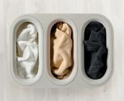 Tota Trio Luxe cesta de ropa 90 L, Ecru