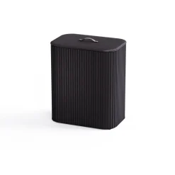 Tota Trio Luxe cesta de ropa 90 L, Black