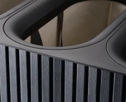 Tota Trio Luxe cesta de ropa 90 L, Black