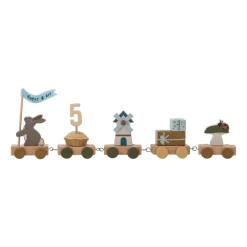 Tren de cumpleaños Alfi 39 cm, marrón