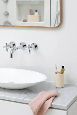 Vaso para cepillos de dientes ReNew Brabantia, Soft Beige