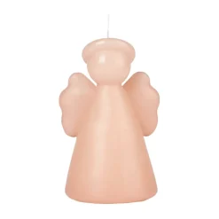 Vela Angel sculpture 14 cm, Dusty peach rose