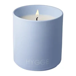 Vela aromática large Ø8 cm, Hygge-blue