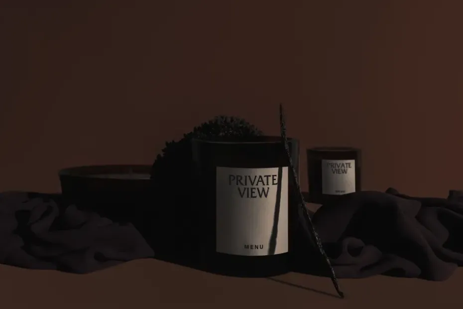 Vela aromática Olfacte Private View, 79 g