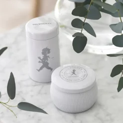 Vela aromática Solstickan 25 h, Blanco-eucalipto