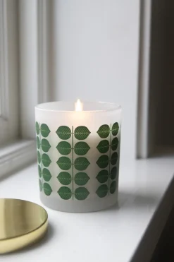 Vela aromática Stig L Berså, Vidrio esmerilado-dorado