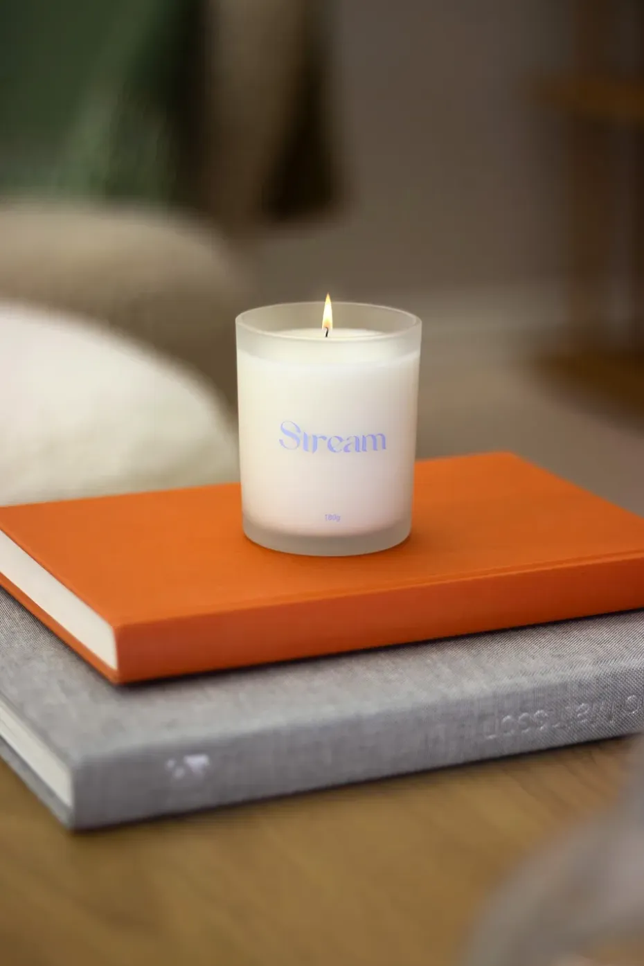 Vela aromática Stream, 180 g